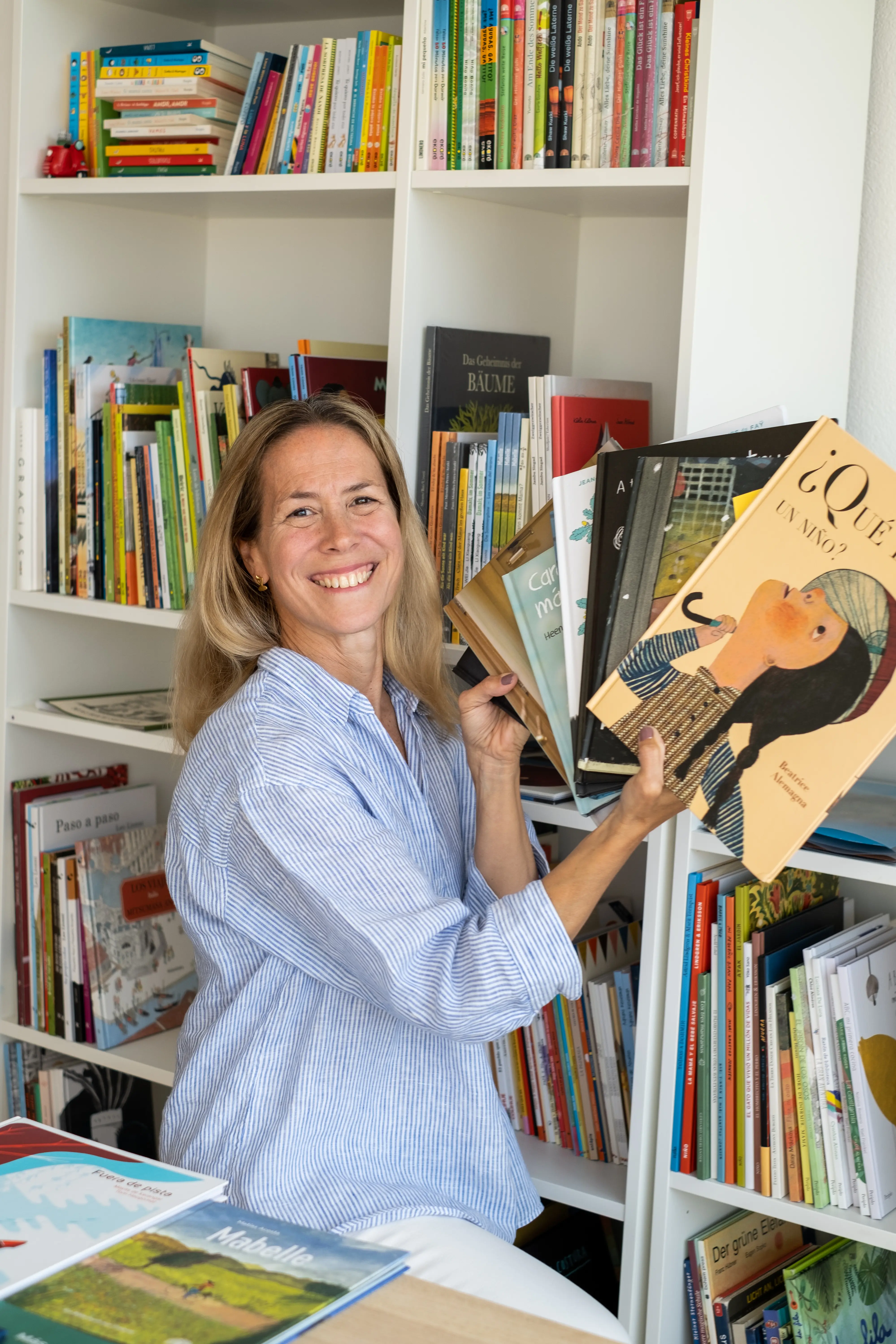 María Eugenia, fundadora de Casa de Cuentos