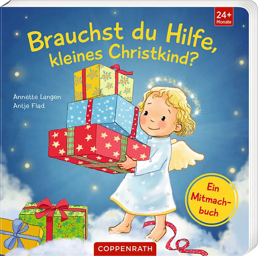 Brauchst du Hilfe, kleines Christkind?  Ein Mitmachbuch